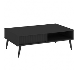 Konferenčný stôl BARCELONA 2S, Čierna/Čierna