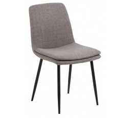 Stolička Becca sivá látka Basel 34FR