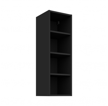 Horná skrinka - 30 G-90 OTW, Čierna matná