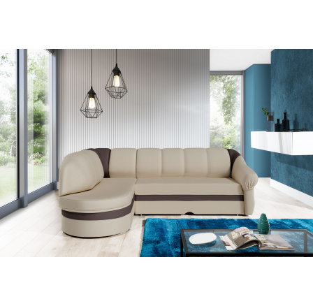Rohová sedacia súprava BENANO, Soft 033/Soft 066, ľavá