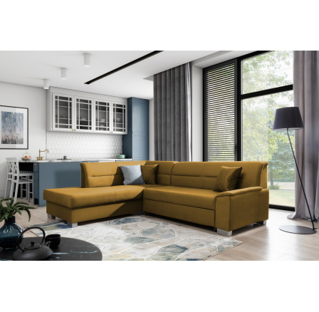 Rohová sedacia súprava BERGEN, Monolit 48, ľavá