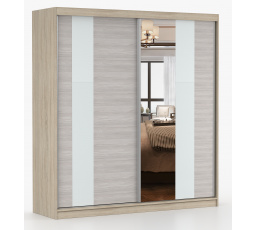 Šatní skriňa MULTI 32 - 203 cm, Dub Sonoma/Kathult