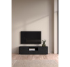 TV komoda MABELA 403, Čierny mat