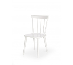 Jedálenská stolička BARKLEY, biela
