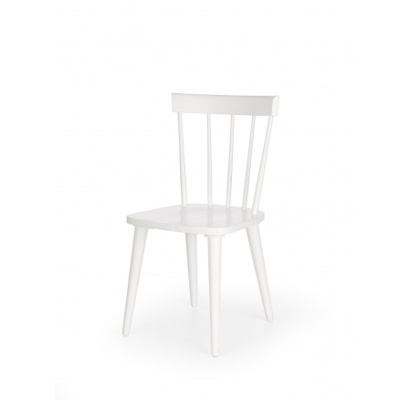 Jedálenská stolička BARKLEY, biela