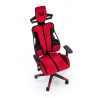 Kancelárske kreslo NITRO 2, červená/čierna