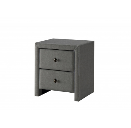 Nočný stolík PRIMA 2, sivý