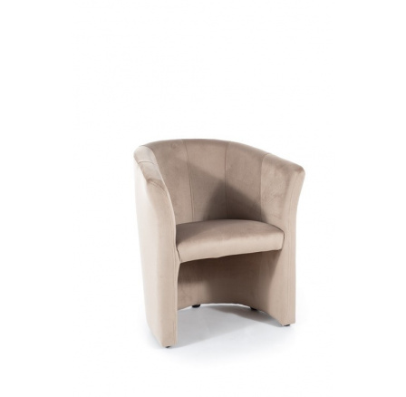 TOM 1 VELVET - kreslo - látka BEACH BLUVEL 28 /nohy wenge - (TM1V28) (S) (K150-E) TOM 1 VELVET - kreslo - látka BEACH BLUVEL 28 /nohy wenge - (TM1V28) (S) (K150-E)