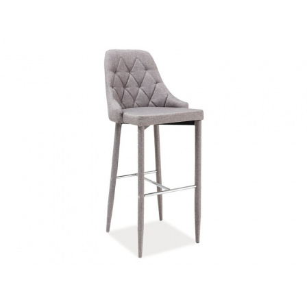 Barová stolička TRIX H-1, sivá 06