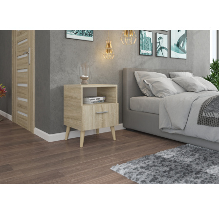 Nočný stolík so zásuvkou LOGAN Sonoma Nočný stolík so zásuvkou LOGAN Sonoma