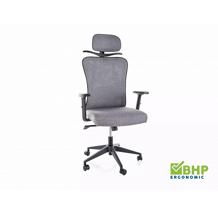 Kancelárske kreslo Q-080M, Sivá