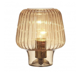 Lampa stołowa Lasima bursztynowa