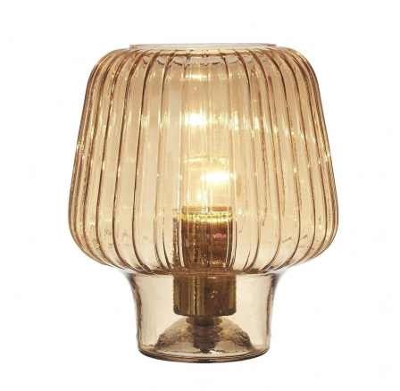 Stolná lampa Lasima jantárová Stolná lampa Lasima jantárová