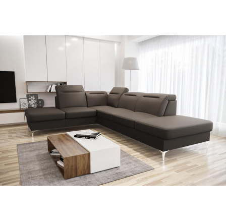 Rohová sedacia súprava OSLO 295x220 prírodná koža - ľavá, prírodná koža - voliteľná farba Rohová sedacia súprava OSLO 295x220 prírodná koža - ľavá, prírodná koža - voliteľná farba