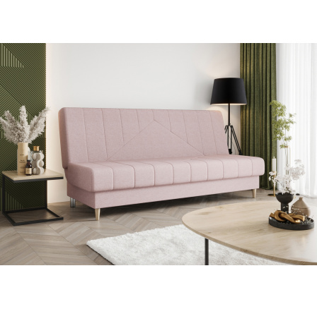 Rozkladacia pohovka BALI 200 cm - ružová