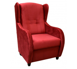 Relaxačné kreslo René Mexa Velvet 590 burgundy
