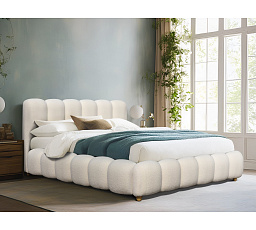 BRISA 160 posteľ s úložným priestorom na posteľnú bielizeň, biela (3p=1ks)