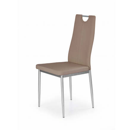 Jedálenská stolička K202, cappuccino
