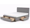 Posteľ MODENA 160, sivá