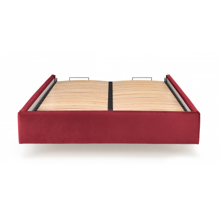 Posteľ MODULO 160 - korpus, Bordo Monolith 59