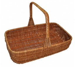 Vŕbový podnos s rukoväťou veľký