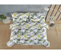 Obliečky francúzske krep 240x220, 70x90 Tropical
