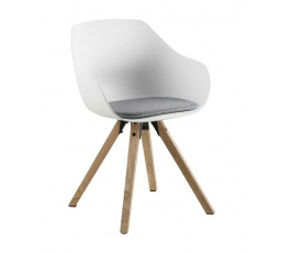Stolička Tina Wood biela