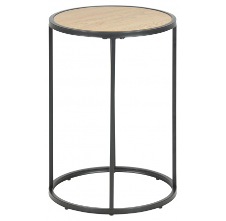 Stolík Seaford Dub okrúhly 40x40