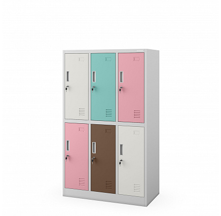 Skriňa IGORTEK MULTICOLOR 2: zadná strana ŠEDÁ RAL 7035 + RAL 3015/ RAL 6027/ RAL 8025/ RAL 9010 H1500*Š900*H450 Skriňa IGORTEK MULTICOLOR 2: zadná strana ŠEDÁ RAL 7035 + RAL 3015/ RAL 6027/ RAL 8025/ RAL 9010 H1500*Š900*H450