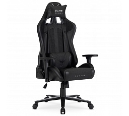 Otočná herná stolička FLASH Čierna