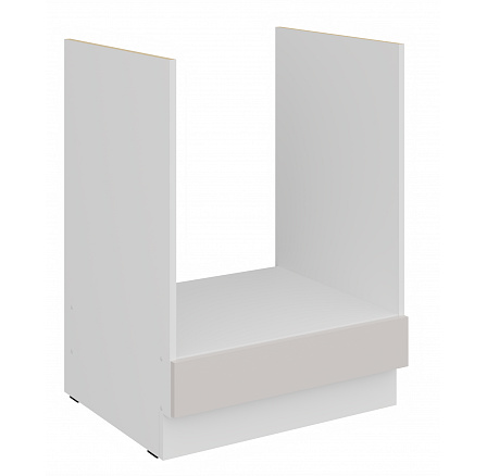 Dolní skříňka COMBO - 60 D GAZ BB, Bílá/Kašmír Dolní skříňka COMBO - 60 D GAZ BB, Bílá/Kašmír