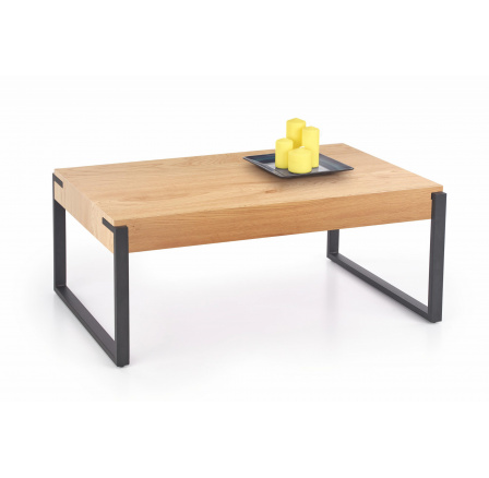 Konferenčný stôl CAPRI Golden Oak/Black Konferenčný stôl CAPRI Golden Oak/Black