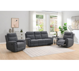 Kožená sedacia súprava Colin 3+1+1 čokoláda