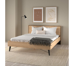 Posteľ Rain 160x200 jackson hickory