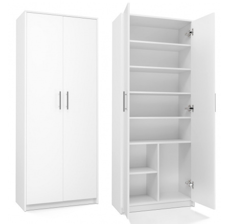Šatní skriňa OLINA 2d, Biela
