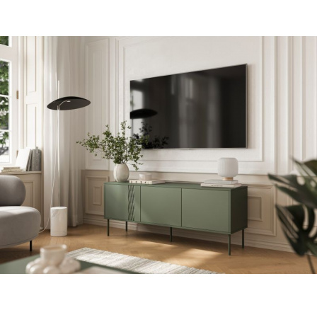 TV komoda TRESSE 150, zelená TV komoda TRESSE 150, zelená