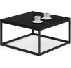Konferenčný stolík BELTEN 65x65 Čierny+Čierny