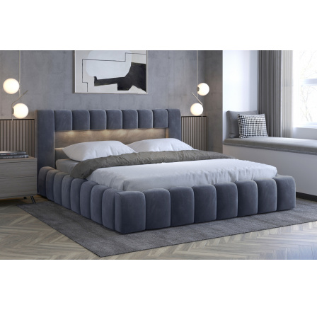 Posteľ Lamica 140x200, Monolit 97