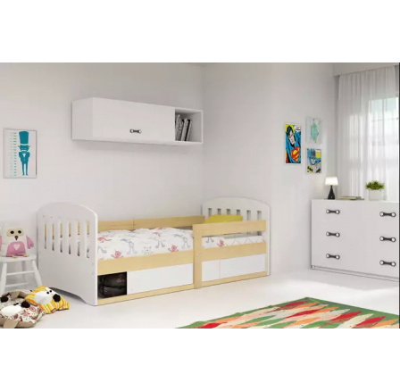 Detská posteľ CLASSIC bez matraca, Prírodná