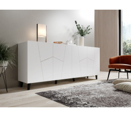 Komoda ETNA biela matná/biela matná