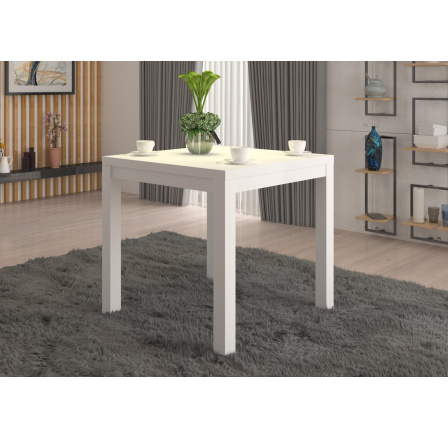 Konferenčný stolík OLAF 1 80x80 Biela