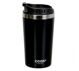 Turistický hrnček čierny 350 ml