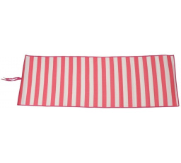 Plážová podložka 180x60 cm červená