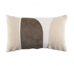 Vankúš 30x50 cm manšester, boucle béžová