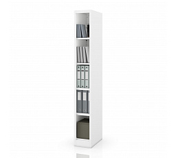 TIM SLIM KNIŽNICA BIELA RAL9003 H1850*Š250*H450