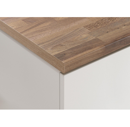 Pracovná doska 38mm, Dub Portehouse svetlý - Dĺžka 122 cm