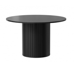 Jedálenský stôl ZANTE - ZA8, Čierna matná
