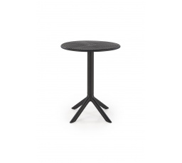 Okrúhly stôl CALVO, Čierna