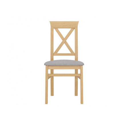 stolička ALLA 3 - prírodný dub (TX099)/Inari 91 sivá
