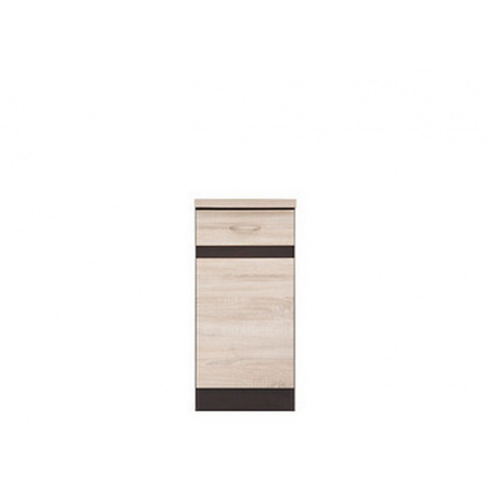 Kuchynská linka Junona Line D1D/40/82 P wenge/dub sonoma